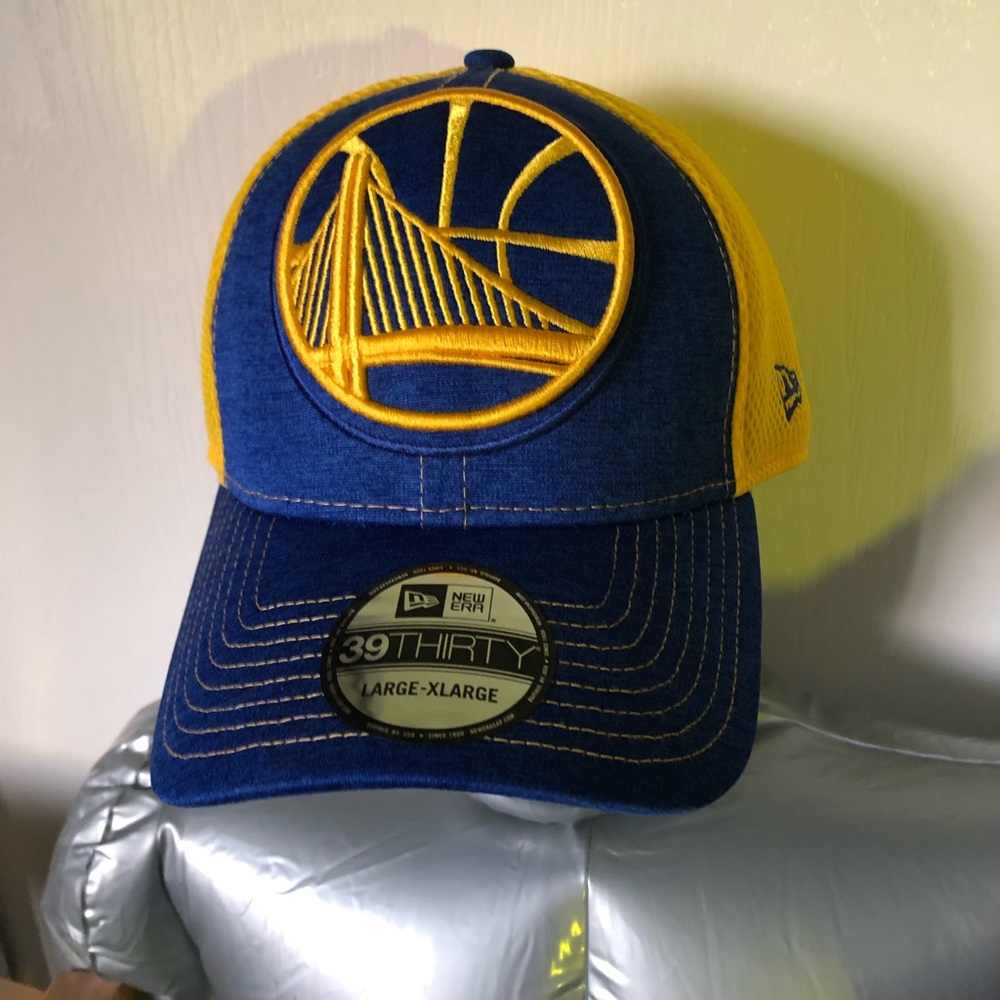 🏀🧢🏆 Official NBA Golden State Warriors Hat New Era 39/Thirty Flex Fit Lg/XL